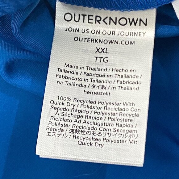 Outerknown Nomadic Volley shorts true blue Men’s XXL casual vacation outdoor - Picture 5 of 9